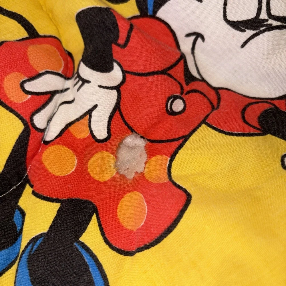 VTG‎ Disney Mickey Minnie Mouse Pluto Sleeping Bag 77